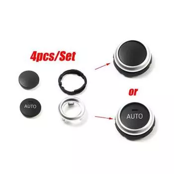 New 1Set A/C Control Rotation Knob Button Switch 61319393931 For BMW 520i 528i 530i
