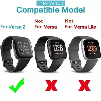 New 1x Black 1m USB Charging Cable Power Charger Cord For Fitbit Versa 2 Smart Watch