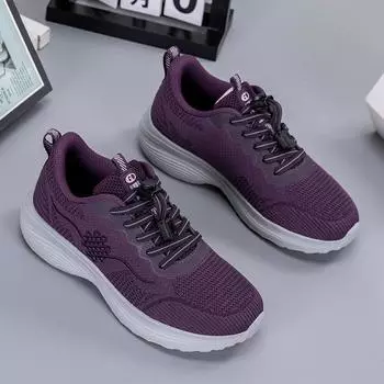 New 2024 elderly shoes fashion women s shoes spring walking mother comfortable middle-aged and elderly leisure sports non-slip waterproof 36