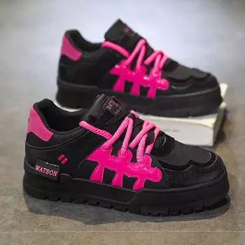 Новые модные мужские дизайнерские кроссовки 2024 года в стиле хип-хоп, черные повседневные кроссовки для мужчин, удобная мужская обувь на платформе, zapatillas de hombre 39