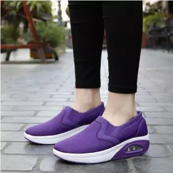 New 2024 hot selling women s fashionable women s soft slip-on comfortable walking sneakers 35 чёрный