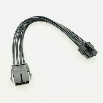 New 20cm 5X 8Pin CPU Power Cable 8 Pin PCI-E to 8Pin ATX EPS Extension Adapter Cable