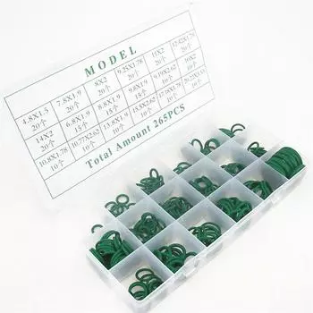 New 265 x HNBR Car SUV A/C System Air Conditioning O Ring Seals Assortment Set Tools