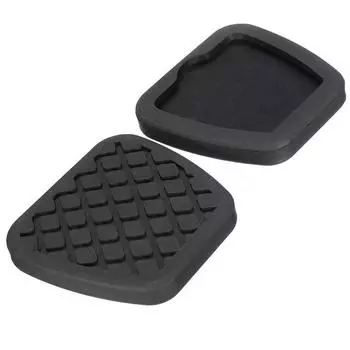 New 2 Brake Clutch Pedal Pad Covers For Honda Accord Civic CR-V CRX Prelude Element