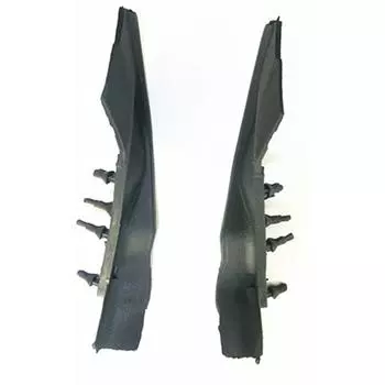 New 2 Front Windshield Wrap Corner Panel Trim For Mazda 3 2004-2008 BK Sedan 4 Door