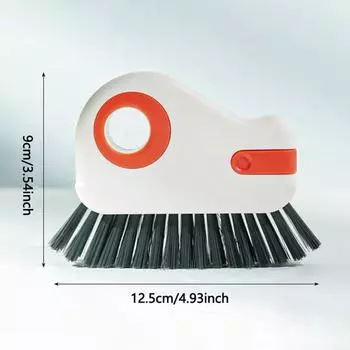 New 2-in-1 Groove Cleaning Brush Window Track Cleaning Tools with Hidden Scraper