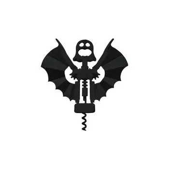 New 2-in-1 Wine Opener Opener Creative Corkscrew Alloy Dual-purpose Beer Opener One Size