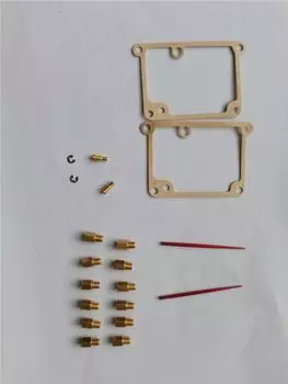 New 2 Sets Carburetor Main Jets with Needle Gaskets Repair kit for Yamaha Banshee