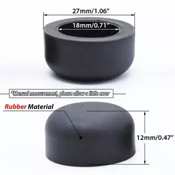 New 2Pcs Car Windshield Wiper Washer Arm Nut Cap Cover For Honda Fit Civic CRV Acura
