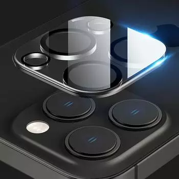 New 2Pcs Tempered Glass Camera Lens Cover Protector For iPhone 14Pro / Pro Max