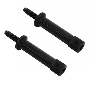 NEW 2PCS Tool Free Seat Bolts Long For Triumph Thruxton Bonneville Scrambler T100
