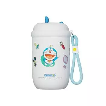New 304 Stainless Steel Vacuum Cup Creative Cartoon Cute Student Water Cup Outdoor Portable Rope Portable Cup 360ml