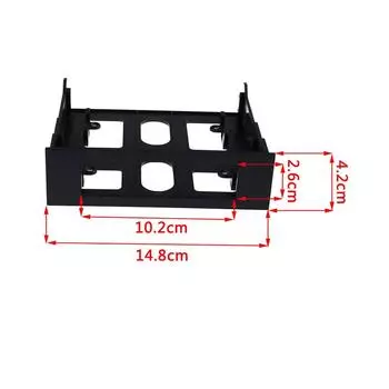 New 3.5 to 5.25 Drive Bay Computer Case Adapter Mounting Bracket For Floppy Drives