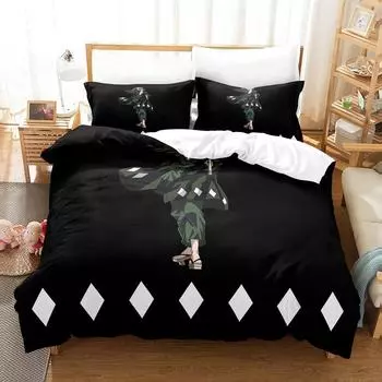 New 3D Print Anime Bed Sheet Set Bleach Bedding Set Single Twin Full Queen King Size Bed Set Adult Kid Bedroom Duvet cover Sets EU Twin 135x200cm