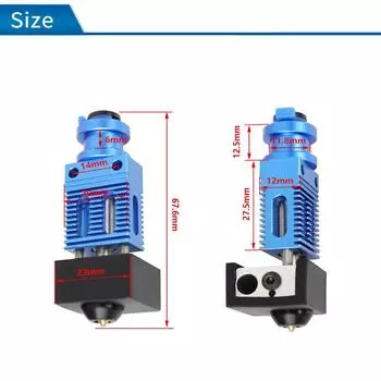 New 3D Printer Part Print Head Printhead For Creality 3D CR-10 For Creality Ender 3