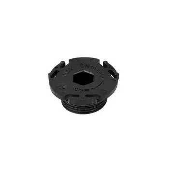 New 3PCS Car ABS Engine Oil Drain Plug Repair Black For BMW 320i 328i 528i 2012-2016