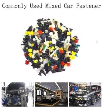 New 400Pcs/Pack Auto Car Mixed Door Trim Panel Clip Fasteners Bumper Rivet Retainer