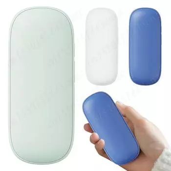 New 4800mAh Power Bank Hand Warmers Rechargeable Portable Electric Pocket Hand Heater 3 Heat Levels Pocket Electric Handwarmers темно-синий
