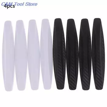 New 4PCS Black Car Door Protector Soft Auto Door Guard Edge Corner Bumper Guard Buffer Molding Protection Strip Car Styling чёрный