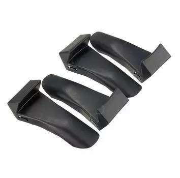 New 4pcs Black Plastic Wheel Rim Clamp Inserts Jaw Protector Guards For Tire Changer