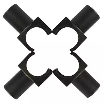 New 4Pcs Replacement Wheelchair Seat Rail Guide Black(Two styles Send Randomly)