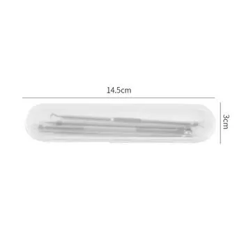 New 4PCS Stainless Steel Acne Blackhead Removal Needle Tool Kit Deep Facial Clean