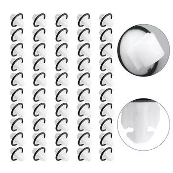 New 50pcs A9109910000 Side Body Moulding Strip Trim Clips For Mercedes