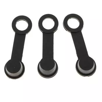 New 50pcs Rubber Car Brake Bleeder Screw Cap Grease Nozzle Oil Drain Dust Cover 8mm