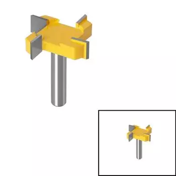 New 51mm CNC Spoilboard Surface Planing Router Bit 4 Flute 1/2 12.7mm Shank Planer