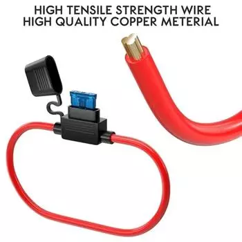 NEW 5/10pcs Car Fuse Holder Small Size Mini Blade Waterproof Sealed Fuse Box Car Fuse Socket in Line Cutoff Switch Adapter