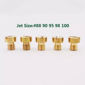 New 5mm Carb Main Jets Large Round for Carburetor VM22 VM24 VM26 125 150 200 250cc