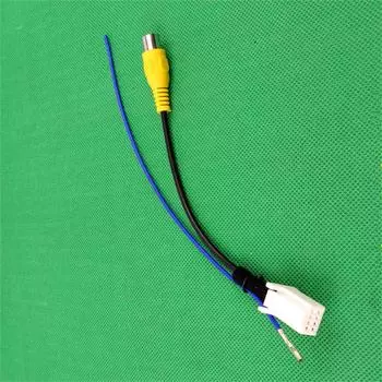 New 8 Pin Car Reverse Rear Camera Video Plug Converter Cable Adapter For Subaru