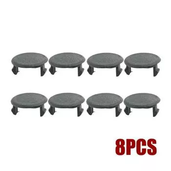 New 8PCS Car Inner Door Grab Handle Screw Caps Cover Plugs For Mitsubishi MB777725