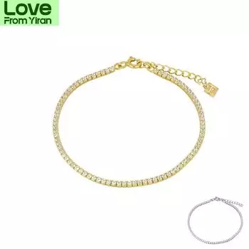 New 925 Sterling Silver Full Stone Bracelet Clear Black Bangle Women Fashion Luxury Rock Punk Wedding Gift Jewels