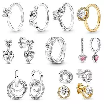 New 925 Sterling Silver Wrap Hoop Earrings For Women Fashion Jewelry