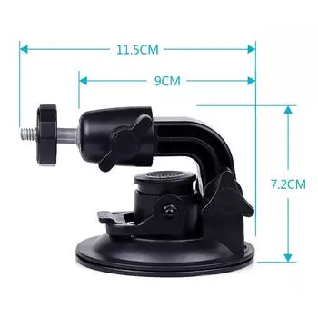 New 9cm Sturdy Suction Cup Camera Mount Holder For Gopro Hero 13 12 11 10 9 8 7 6 5