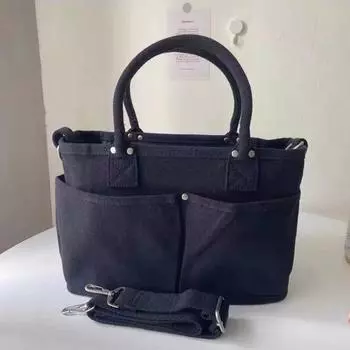 Новая универсальная модная сумка большой вместимости, простая классическая повседневная женская сумка через плечо, высококачественная сумка-тоут, сумки для мам