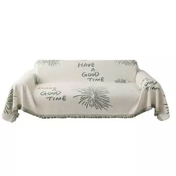 New All-season Chenille Thickened Anti-slip Sofa Towel Modern Simple Dustproof Full Cover One-piece Sofa Cover 180*130cm