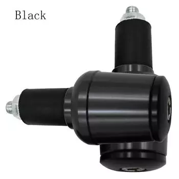 New Aluminum Alloy Refit Motorcycle Handle Bar Handlebar Grips End Anti-Vibration Cap End Plug
