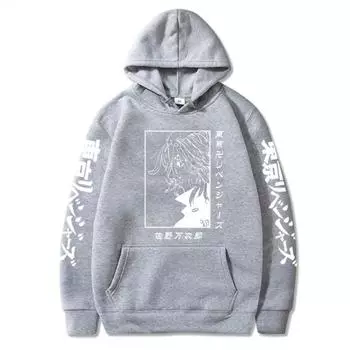 Новый Аниме Пара Джемпер С Капюшоном Свитер С Капюшоном XS