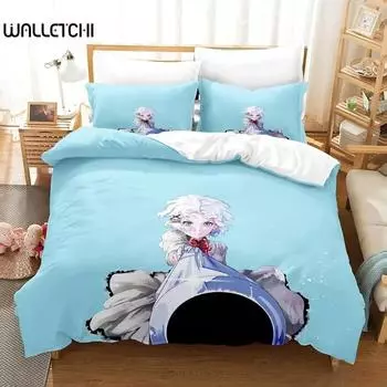 New Anime The Detective Is Already Dead Bedding Set Single Twin Full Queen King Size Bed Set Adult Kid Bedroom Duvet cover Sets 70x133cm 2pcs