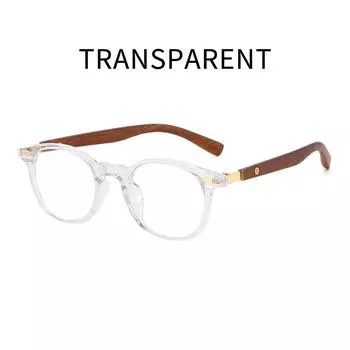 New Anti Blue Light Presbyopia Glasses Men s Fashion Large Frame Circular Mirror Frame Advanced HD Glasses Diopter To +4.0 0