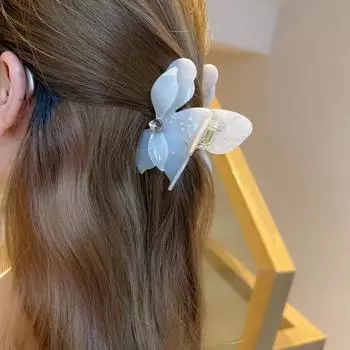 New Arrival Acrylic Triangle Hair Clip, High Quality, Beaded and Elegant Shark Hair Clip for Women s Bun hairstyles