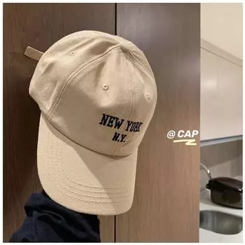 New Arrival American Retro Soft Peaked Cap Men s and Women s Same Style All Year Round All-Matching Baseball Cap Japanese Style Hipster Hat Beige