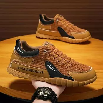 New Arrival Harajuku Style ,Designer Shoe Man Breathable ,Flat Shoes Men Sports Footwear Men s Running Shoes Basketball Sneakers 39 хаки