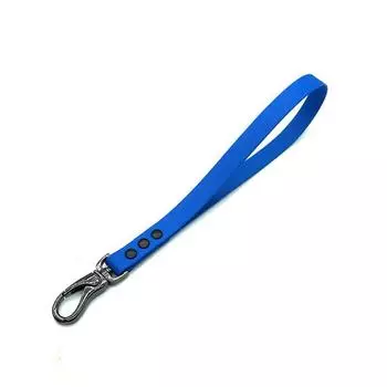 New Arrival Pet Supplies PVC Waterproof Pet Dog Short Hand Holding Rope Medium Large Dog Training Training Dog Walking Short Rope 35cm * 19*2.5mm Blue