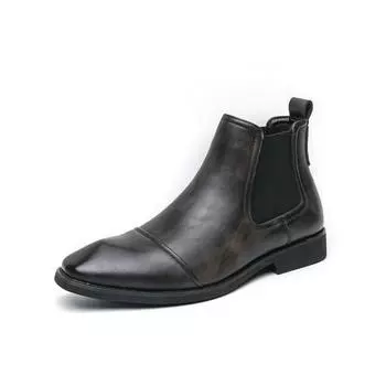 New autumn and winter Chelsea boots men s fashion simple classic foot boots British business casual short boots 38