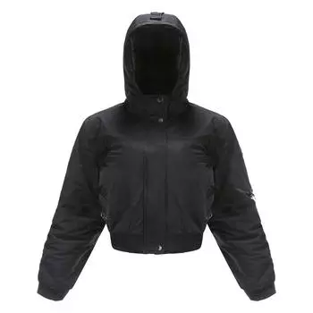 New Autumn and Winter Padded Women s Cotton-padded Clothes Hooded Tooling Jackets Women S