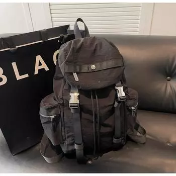 New backpack, student schoolbag, travel bag, yoga bag, waterproof women s bag, backpack, large sports bag. чёрный