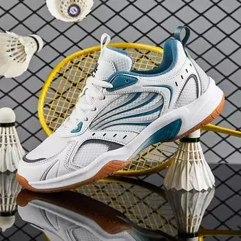 Новые кроссовки для бадминтона, мужские и женские дышащие кроссовки для бадминтона, легкие теннисные туфли, противоскользящие кроссовки для настольного тенниса 39
